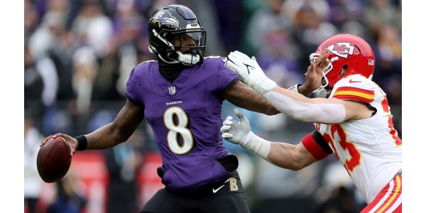 Lamar Jackson n'est pas encore entré sur le terrain en finale